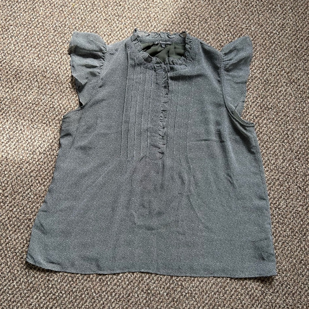 Adrianna Papell Gray Blouse